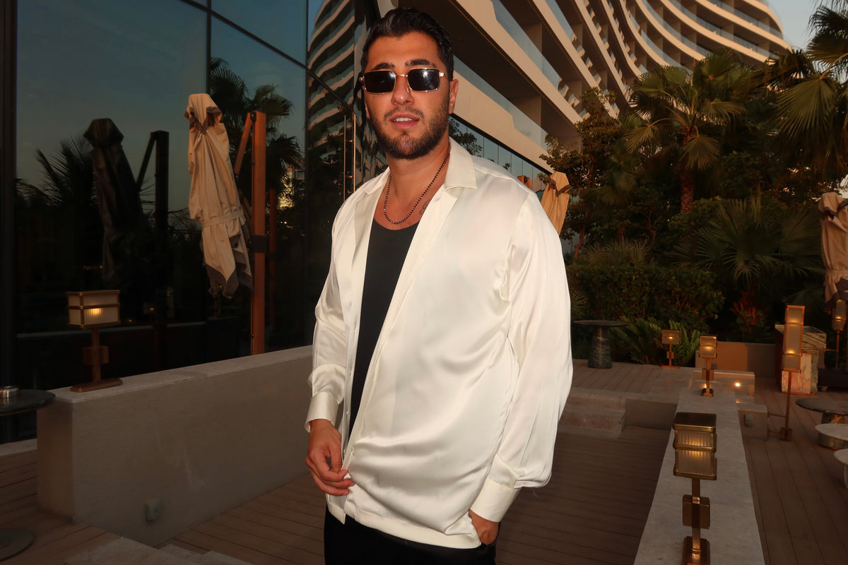 Ivory Silk Shirt