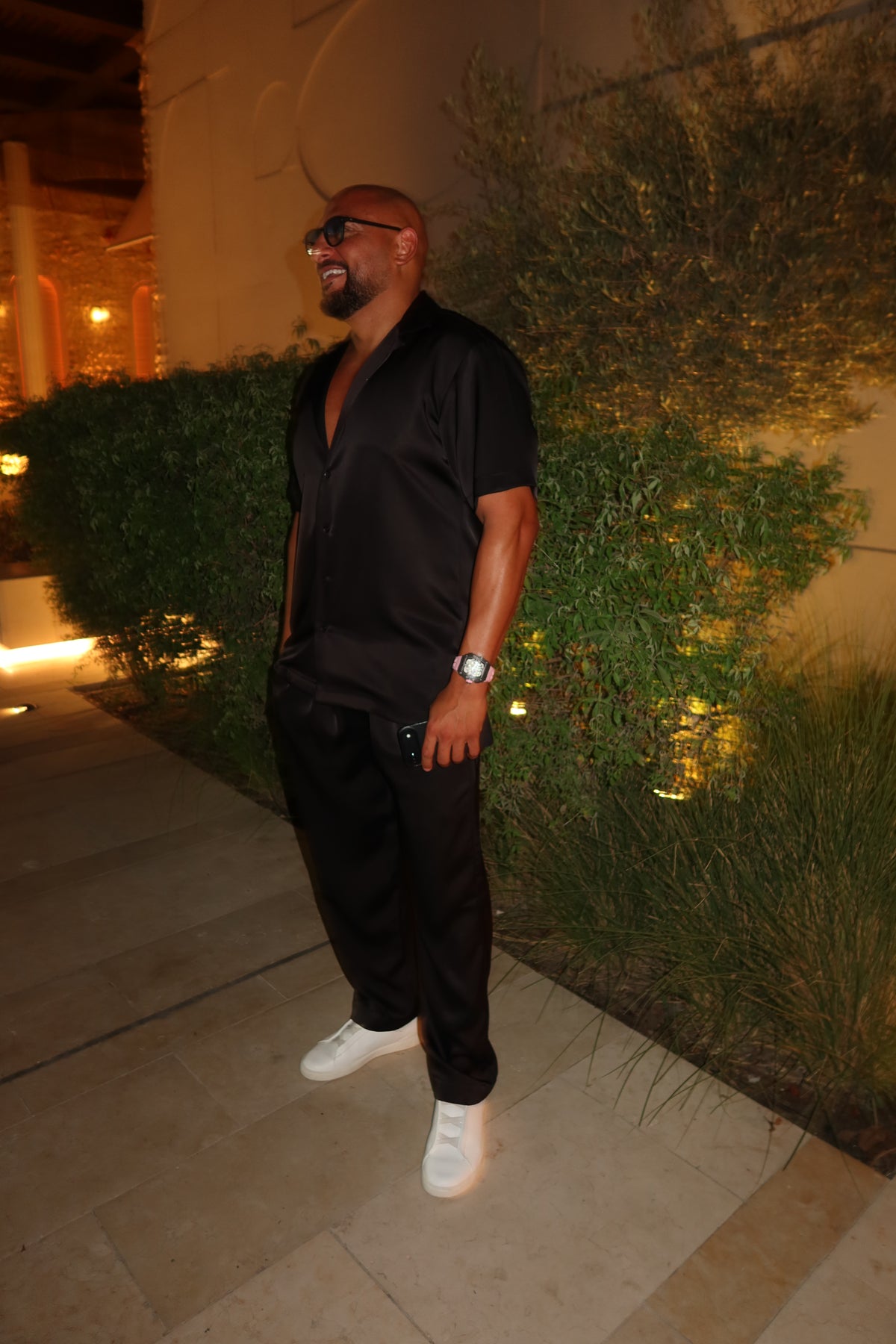 Black Silk Set